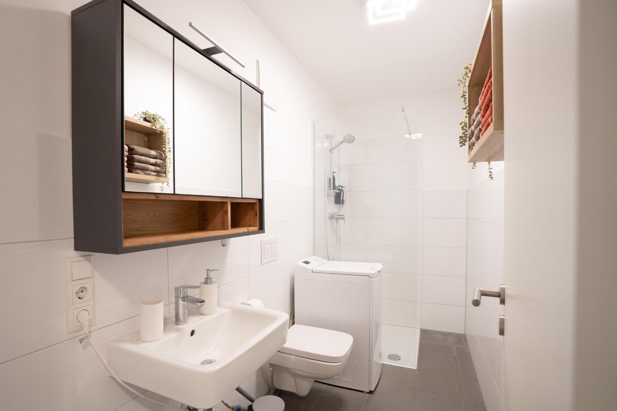 Ferienwohnung Foerdeterrasse Nahe Kiellinie Bagian luar foto