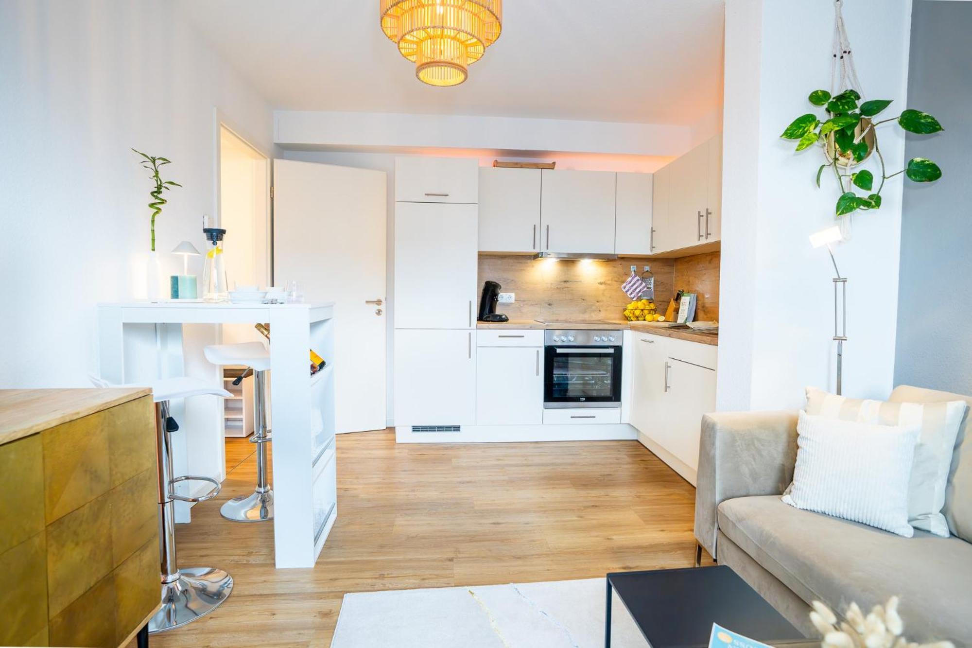 Ferienwohnung Foerdeterrasse Nahe Kiellinie Bagian luar foto