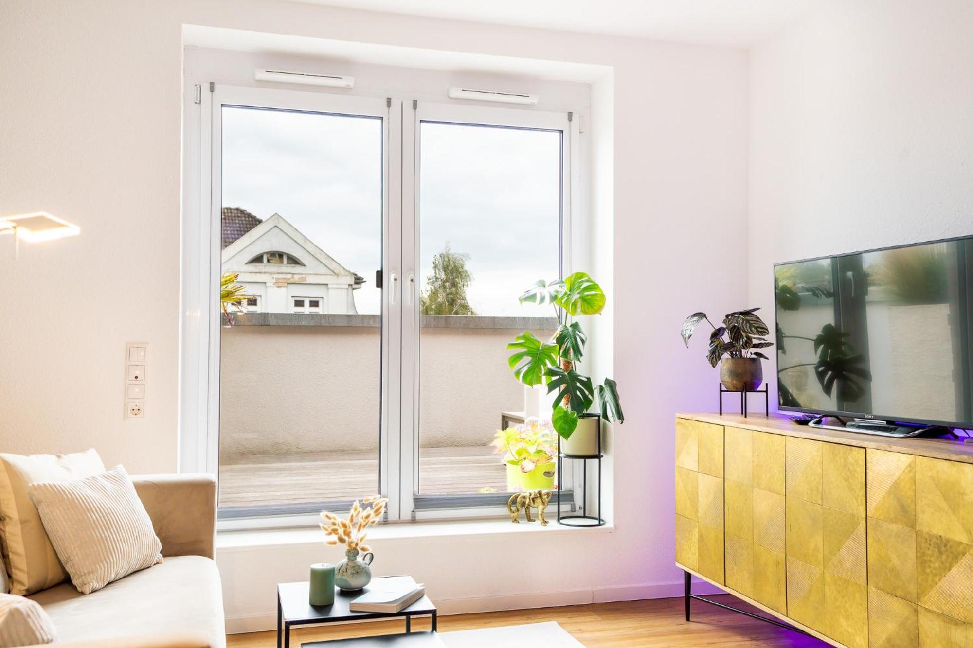 Ferienwohnung Foerdeterrasse Nahe Kiellinie Bagian luar foto