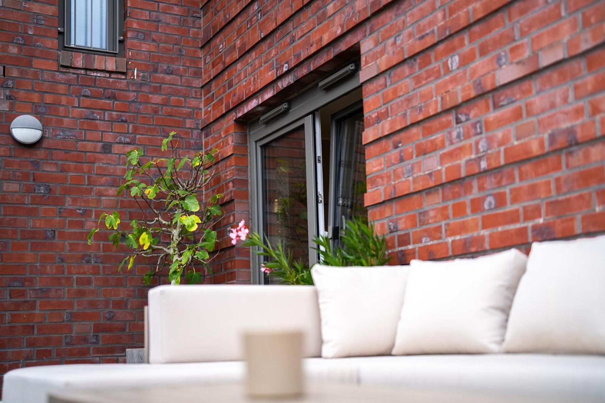 Ferienwohnung Foerdeterrasse Nahe Kiellinie Bagian luar foto