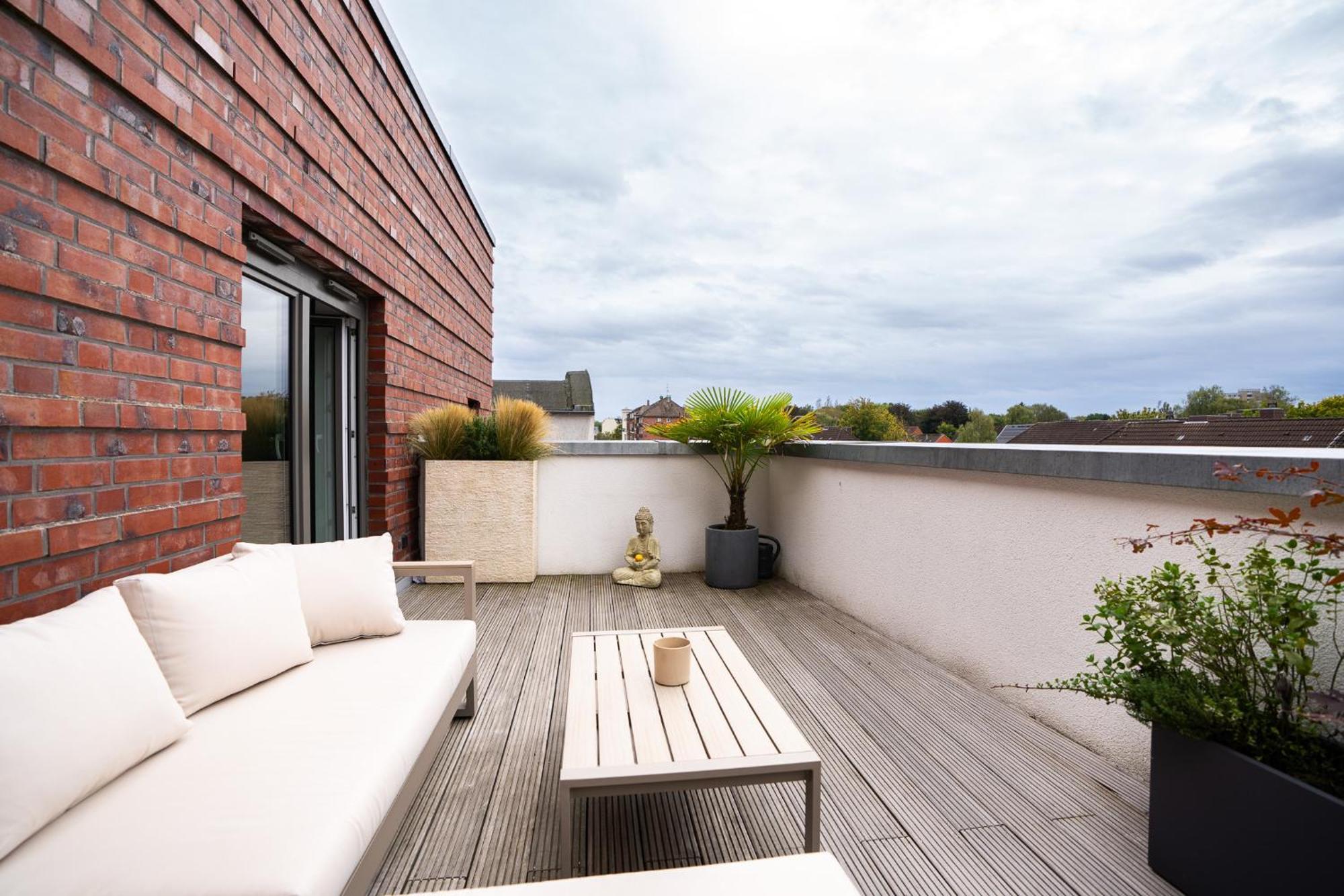 Ferienwohnung Foerdeterrasse Nahe Kiellinie Bagian luar foto