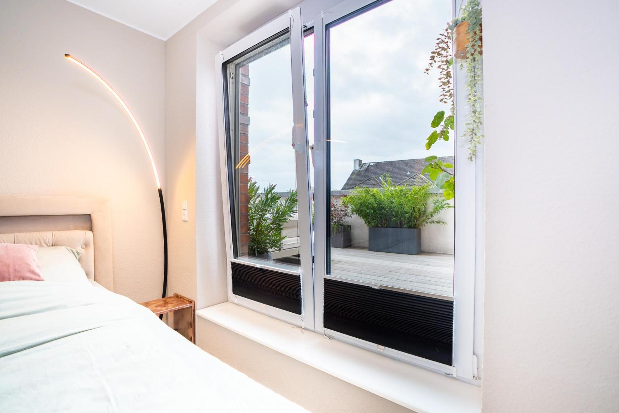 Ferienwohnung Foerdeterrasse Nahe Kiellinie Bagian luar foto